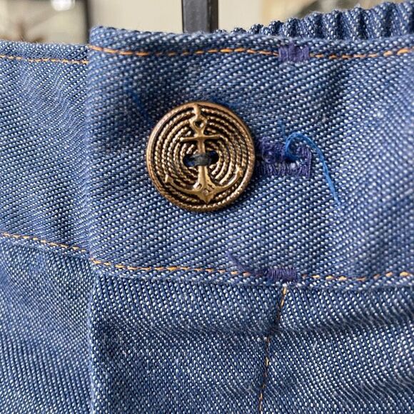 Vintage 70s Red Gingham Crop Top High Rise Shorts M - Picture 5 of 10